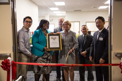 : CNUSD officials celebrate the Parent Center officially opening last month